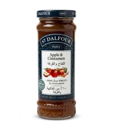 Confiture St Dalfour Pomme et Cannelle Sans Sucre 284g مربى سانت دالفور تفاح وقرفة بدون سكر