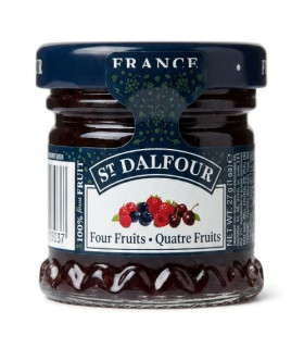 Confiture St Dalfour Quatre Fruits Sans Sucre mini pot 28g مربى سانت دالفور أربعة فواكه بدون سكر وعاء صغير