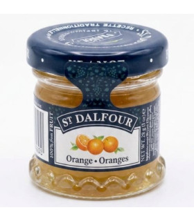 Confiture St Dalfour Orange Marmelade Sans Sucre mini pot 28g مربى سانت دالفور مربى البرتقال بدون سكر وعاء صغير