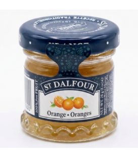Confiture St Dalfour Orange Marmelade Sans Sucre mini pot 28g مربى سانت دالفور مربى البرتقال بدون سكر وعاء صغير