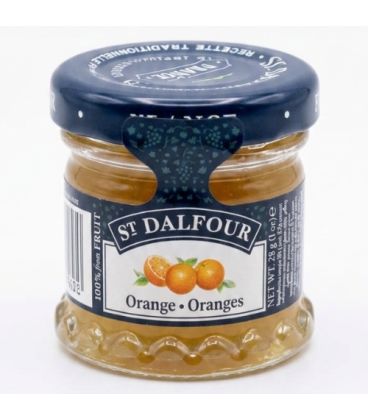 Confiture St Dalfour Orange Marmelade Sans Sucre mini pot 28g مربى سانت دالفور مربى البرتقال بدون سكر وعاء صغير