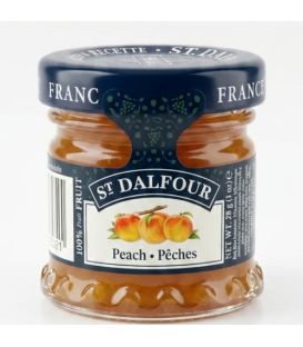 Confiture St Dalfour Pêche Sans Sucre mini pot 28g مربى سانت دالفور الخوخ بدون سكرعاء صغير