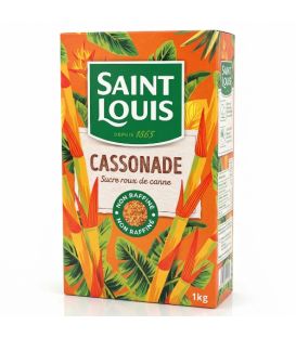Cassonade Sucre Roux de Canne Saint Louis 1kg كاسونادو سكر قصب سان لويس
