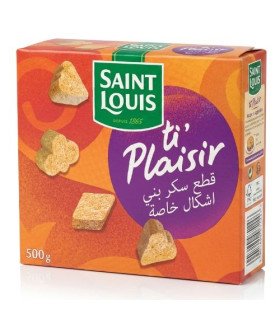 Ti Plaisir Sucre Roux Saint Louis 500g تي بلايزير روكس سان لويس