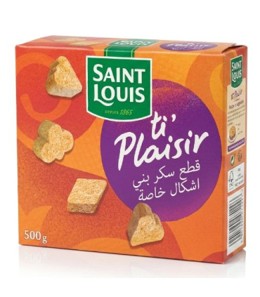 Ti Plaisir Sucre Roux Saint Louis 500g تي بلايزير روكس سان لويس