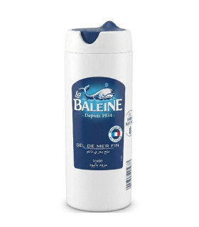 Salière La Baleine Sel de Mer Fin 125g مملحة لا بالين ملح البحر الناعم