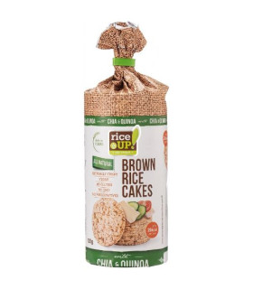 Galettes de Riz Brun au Quinoa et Chia Rice Up 120g كعك الأرز البني بالكينوا والشيا رايس آب