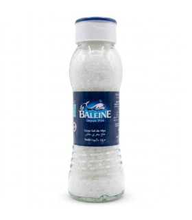 Moulin Gros Sel de Mer La Baleine 180g مطحنة ملح البحر الخشن لا بالين