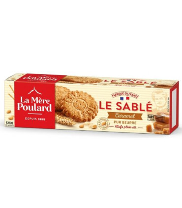 SABLES CARAMEL BTE 125G LA MERE POULARD Sablés Caramel Boîte 125g La Mère Poulard سابليه كراميل علبة لا ميير بولار