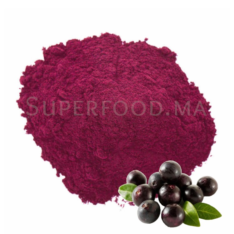 Baies d'Acaï en Poudre توت الأساي مطحون