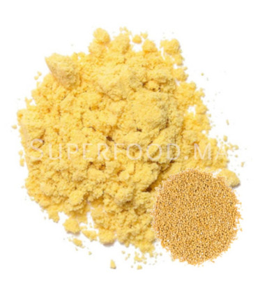 Poudre de Graines de Moutarde Jaune بذور الخردل الأصفر المطحون