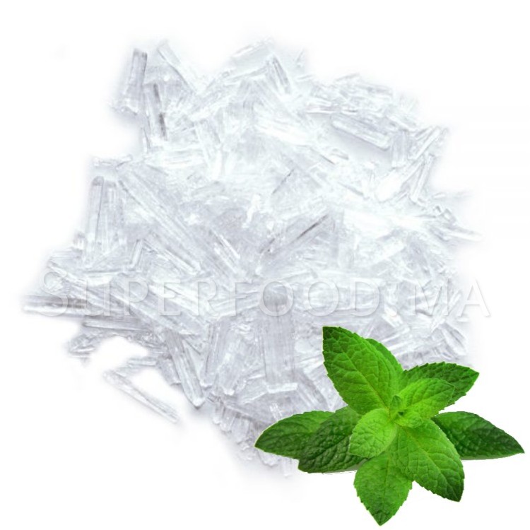 CRISTAUX DE MENTHOL - CRISTAL MENTHE GLACIALE كريستال المنثول الفليو 100% طبيعي