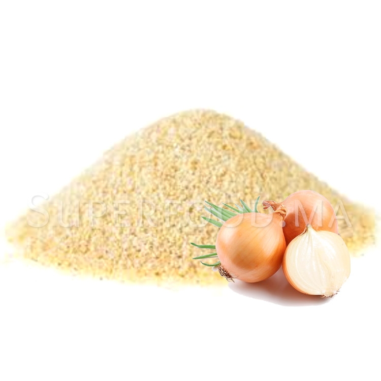 Oignon en granulés  بصل مطحون حبيبات
