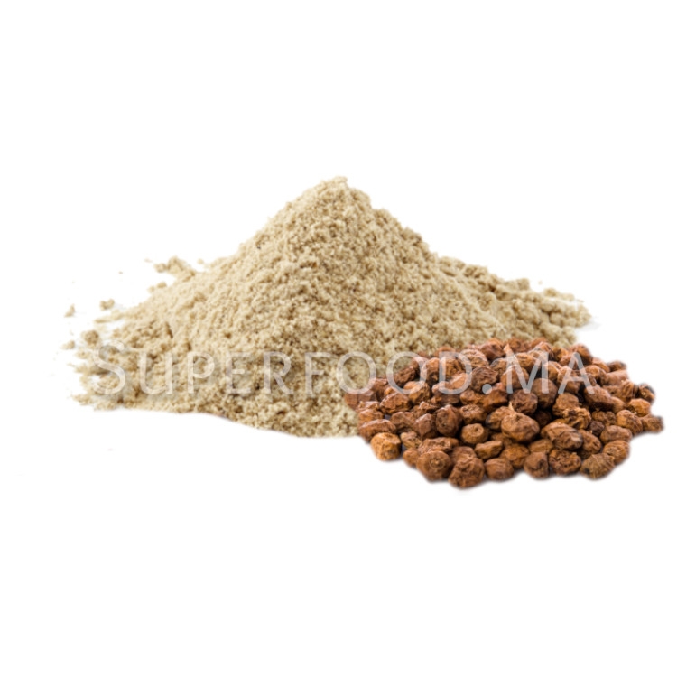 Farine de Souchet sans gluten au Maroc دقيق حب العزيز بدون جلوتين