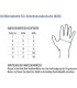 Gants 100% coton ambidextres Made in Germany قفازات %100 قطنية