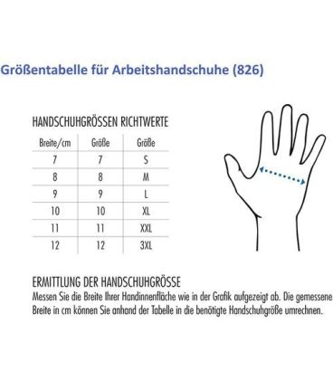 Gants 100% coton ambidextres Made in Germany قفازات %100 قطنية