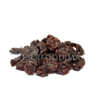 Cerises séchées dénoyautées au Marocالكرز الجاف