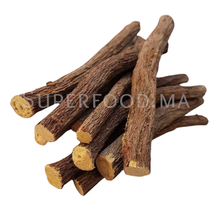 Bâton de réglisse au Maroc عرق السوس عصا