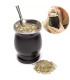 Cuilère paille en inox pour tisane et thé au Maroc