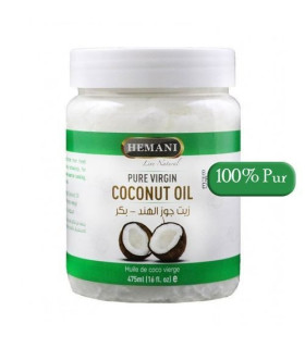 Huile de noix de coco HEMANI vierge et pure زيت جوز الهند البكر النقي
