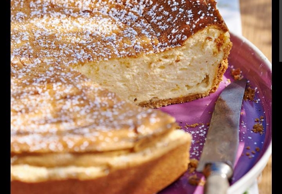 TARTE FRAICHEUR AU FROMAGE AROME CITRON