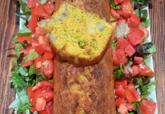CAKE SANS GLUTEN A LA FARINE DE LENTILLE