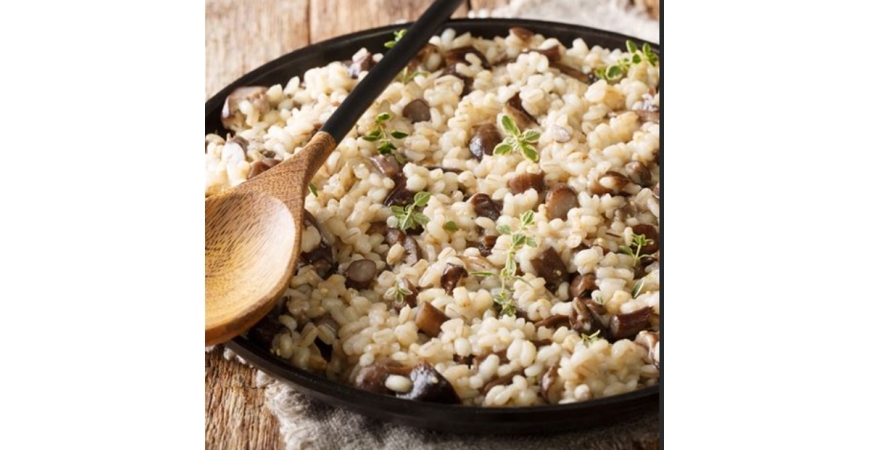 RISOTTO DE SARRASIN ET CHAMPIGNONS 