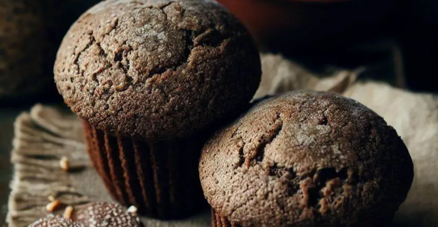MUFFINS À  LA FARINE DE SARRASIN 