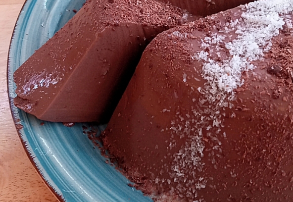 FLAN TOUT-CHOCO À L'AGAR-AGAR